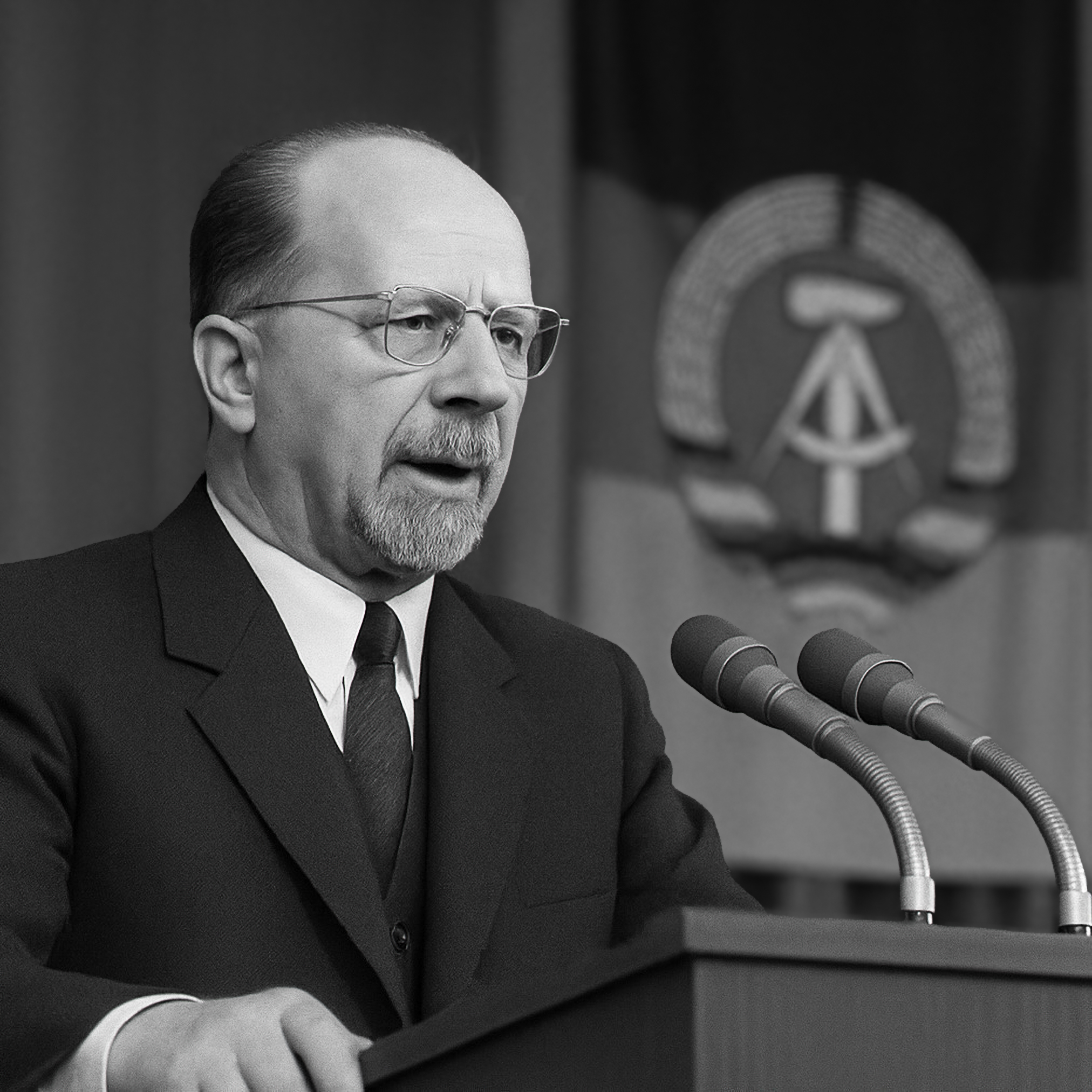 Walter Ulbricht (KI-generiertes Bild)
